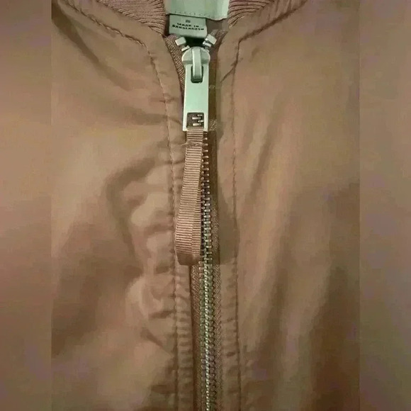 A New Day Women's Bomber Jacket - Dusty Rose, Berry Pink - Size Small (G112) - Picture 7 of 14